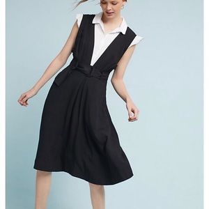 Black Maeve Jumper Dress with Belt